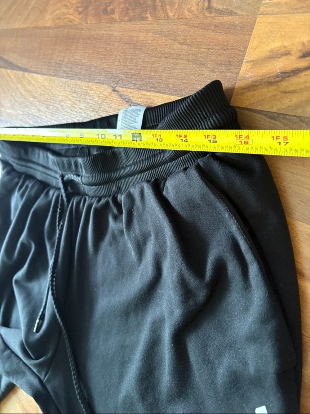 adidas Men’s Black Jogger Sweatpants with Logo Size XL